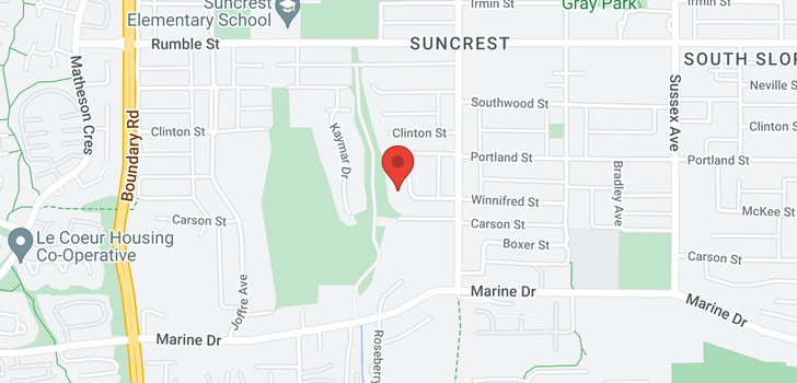 map of 7955 SUNCREST DRIVE